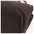 Borsa a tracolla Salvatore Ferragamo Gancini in tela marrone argento ka5290 - vista 16