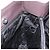 Borsa a tracolla Salvatore Ferragamo Gancini in tela marrone argento ka5290 - vista 17