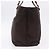 Borsa a tracolla Salvatore Ferragamo Gancini in tela marrone argento ka5290 - vista 4