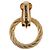 Orecchini Christian Dior metallizzati Gold Tone Auth ka5252 - vista 4