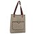 Borsa Tote GUCCI GG Supreme in PVC e pelle Beige Auth 192744