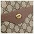Borsa Tote GUCCI GG Supreme in PVC e pelle Beige Auth 192744 - vista 17
