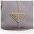 Borsa a mano PRADA Canapa PM in tela 2way Grigio Oro Auth ka5264 Marrone D'oro - vista 18