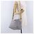 Borsa a mano PRADA Canapa PM in tela 2way Grigio Oro Auth ka5264 Marrone D'oro - vista 24
