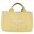Borsa PRADA Kanapa PM in tela Yellow Gold Auth ka5214 D'oro Giallo - vista 13
