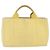 Borsa PRADA Kanapa PM in tela Yellow Gold Auth ka5214 D'oro Giallo - vista 2
