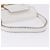 Borsa a Spalla FENDI in Pelle Bianca con Finiture Oro Auth 192766V Bianco - vista 8