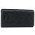 CHANEL Matelasse Cambon Line Long Wallet Leder Schwarz Silber CC Auth 192277