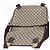 Borsa a tracolla GUCCI GG Supreme PVC Beige Oro 201732 Auth ka5309 D'oro - vista 21