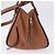 Borsa a mano LOEWE Hammock Small in pelle 2way Marrone Argento Auth 192988A - vista 4