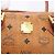 Borsa Boston MCM Logogram Vicetos in PVC e pelle Marrone Oro Auth 192236 D'oro - vista 12