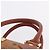 Borsa Boston MCM Logogram Vicetos in PVC e pelle Marrone Oro Auth 192236 D'oro - vista 14
