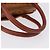 Borsa Boston MCM Logogram Vicetos in PVC e pelle Marrone Oro Auth 192236 D'oro - vista 8