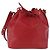Borsa a Spalla LOUIS VUITTON Epi Petit Noe Rosso M44107 LV Auth 191992 - vista 13