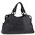 Borsa CARTIER in pelle nera argento Auth BA14473 Nero