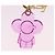 Portachiavi LOUIS VUITTON Vivienne Gummy Mini in metallo Rose M03652 LV Auth 190677M - vista 7