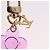 Portachiavi LOUIS VUITTON Vivienne Gummy Mini in metallo Rose M03652 LV Auth 190677M - vista 8