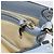 Borsa VALENTINO Rock Studs in pelle 2way Azzurro chiaro Oro Auth BA14388 D'oro Blu chiaro - vista 27