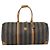 Pequin Borsa Boston FENDI in tela Pecan PVC 2way Nero Marrone Auth fm5392 - vista 13