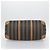 Pequin Borsa Boston FENDI in tela Pecan PVC 2way Nero Marrone Auth fm5392 - vista 5