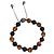 Bracciale con perline GUCCI in metallo multicolore argento Auth SW2659M