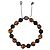 Bracciale con perline GUCCI in metallo multicolore argento Auth SW2659M - vista 2