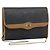 Borsa a tracolla con catena Christian Dior Honeycomb Canvas PVC Nero Oro Auth ep15113 D'oro
