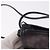 Borsa a tracolla FENDI in PVC e tela nera Auth bs36074 Nero - vista 10