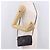 Borsa a tracolla FENDI in PVC e tela nera Auth bs36074 Nero - vista 20