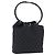 Borsa a tracolla GUCCI GG Canvas Nera Argento 001 3750 Auth ka5315A Nero