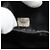 CHANEL COCO Mark Vanity Neceser de Piel de Caviar Negro Oro CC Auténtico ar14059 Dorado - vista 12