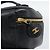 CHANEL COCO Mark Vanity Neceser de Piel de Caviar Negro Oro CC Auténtico ar14059 Dorado - vista 9
