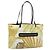 Borsa Tote Salvatore Ferragamo in nylon giallo argento Auth 192729A