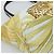 Borsa Tote Salvatore Ferragamo in nylon giallo argento Auth 192729A - vista 14
