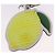 LOUIS VUITTON Monogram Porte Cles LV Lemon Charm Yellow MP3270 LV Auth 192023M Jaune Monogramme - vue 3