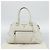 Borsa PRADA Vittero Dino Leather 2way White Silver Auth 192296V Argento Bianco - vista 12