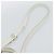 Borsa PRADA Vittero Dino Leather 2way White Silver Auth 192296V Argento Bianco - vista 15