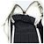 Borsa PRADA Vittero Dino Leather 2way White Silver Auth 192296V Argento Bianco - vista 24