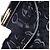 Bolsa Tote Salvatore Ferragamo Gancini em couro envernizado preto e dourado Auth ka5291A - vista 25