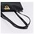 Bolsa Tote Salvatore Ferragamo Gancini em couro envernizado preto e dourado Auth ka5291A - vista 7