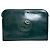 Custodia per laptop in pelle vintage Gucci Verde scuro Grigio