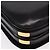 Borsa GUCCI in pelle nera e oro Auth gh2167 Nero D'oro - vista 16