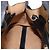 Borsa a mano Salvatore Ferragamo in pelle nera e oro Auth bs36167 Nero D'oro - vista 18