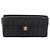 CHANEL Borsa a Spalla Choco Bar Line Chain in Pelle Nera e Oro CC Auth ka5317V Nero D'oro - vista 13