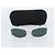 Occhiali da sole CHANEL COCO Mark Metallo Argento Nero CC Auth 192855M - vista 11