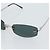 Occhiali da sole CHANEL COCO Mark Metallo Argento Nero CC Auth 192855M - vista 7