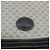 Borsa Boston GUCCI Micro GG Supreme in PVC Blu Navy Oro 012 39 0079 Auth gh2157 D'oro - vista 17