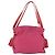 Borsa a tracolla LOEWE Flamenco in pelle rosa argento Auth 192107A - vista 13