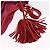 Borsa a tracolla LOEWE Flamenco in pelle rosa argento Auth 192107A - vista 18