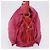Borsa a tracolla LOEWE Flamenco in pelle rosa argento Auth 192107A - vista 4